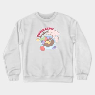 Cute Bunny Craving Giant Bunicream Brulee Crewneck Sweatshirt